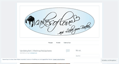 Desktop Screenshot of cakesoflove.com